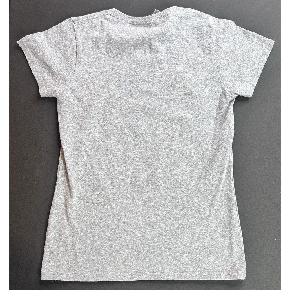 Gildan T-Shirt "Buckle Up Buttercup" Gray Cotton Women's Size Small EUC - Picture 6 of 6